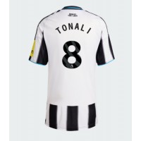 Koszulka piłkarska Newcastle United Sandro Tonali #8 Strój Domowy dla kobiety 2025-26 tanio Krótki Rękaw